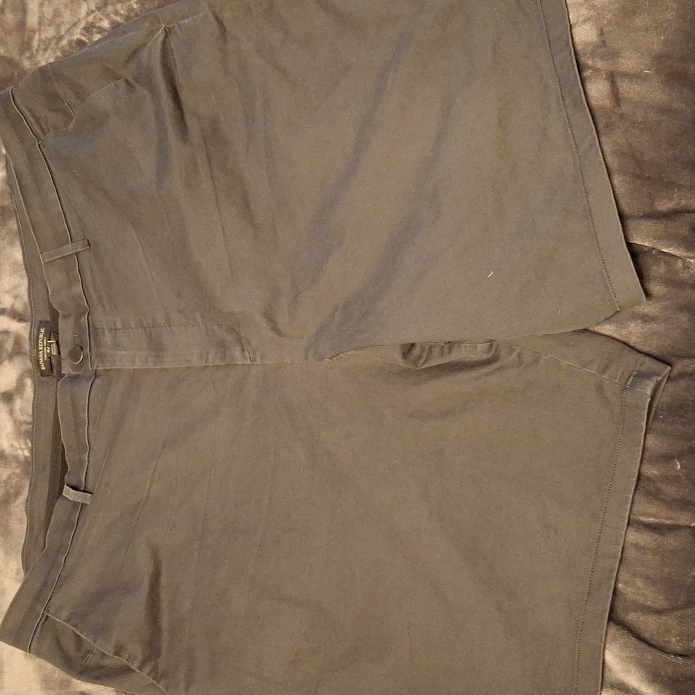 Mens Banana Republic Emerson Dark Grey Shorts Size 42